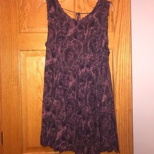 Urban Outfitters Purple Boho Casual Summer Dress